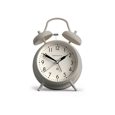 Classic Twin-Bell Alarm Clock - Matt Overcoat Grey - CGAM587OGY