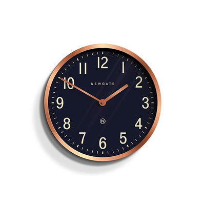 Modern Copper Wall Clock - Small - Newgate Master Edwards LUGG372RAC